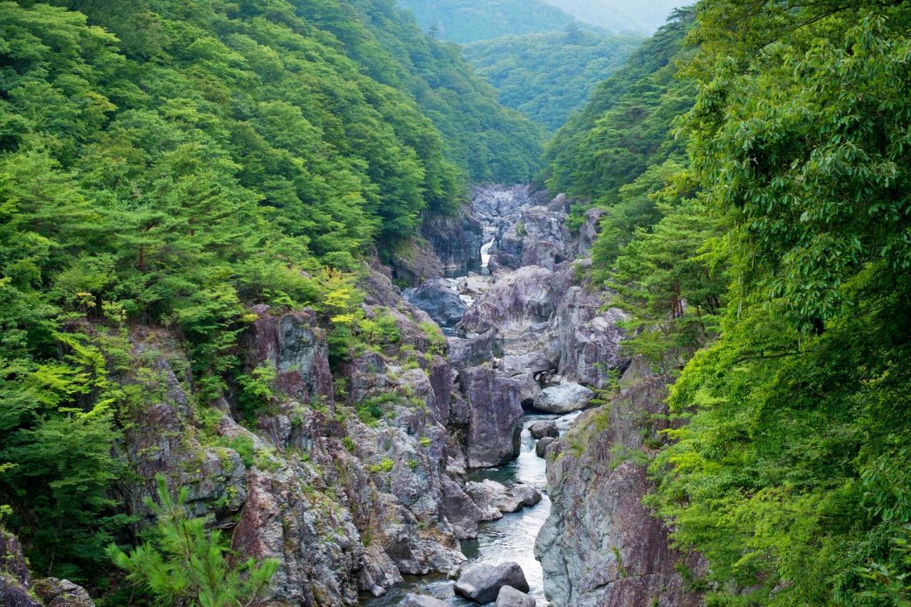 一棟貸切 森のお風呂とアウトドアサウナ 日光雪月花 Vila Exterior foto