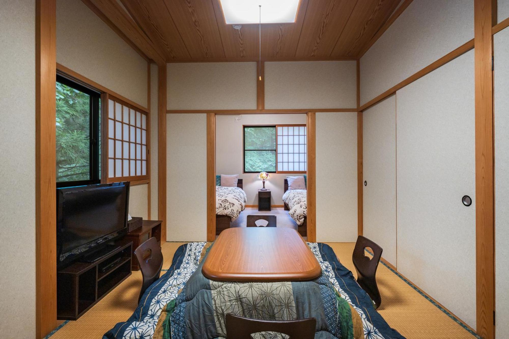 一棟貸切 森のお風呂とアウトドアサウナ 日光雪月花 Vila Exterior foto