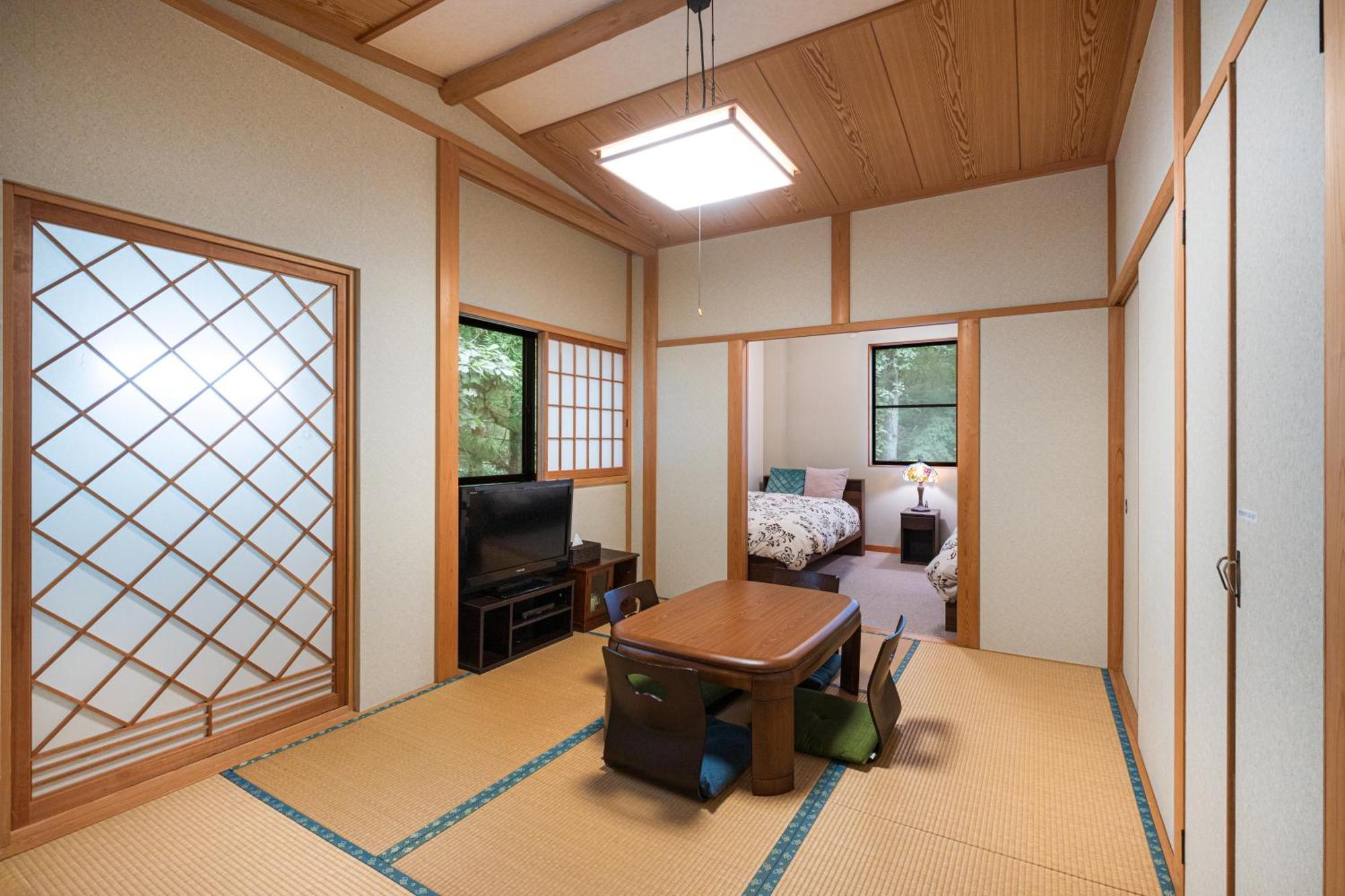 一棟貸切 森のお風呂とアウトドアサウナ 日光雪月花 Vila Exterior foto